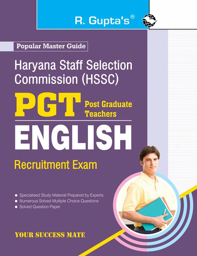 Best English Book for Haryana PGT Exam