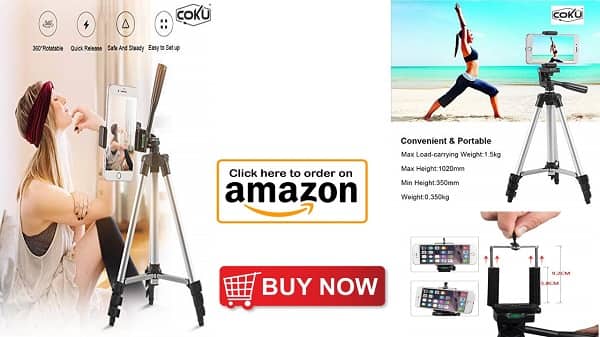 Latest tripod for mobile and camera