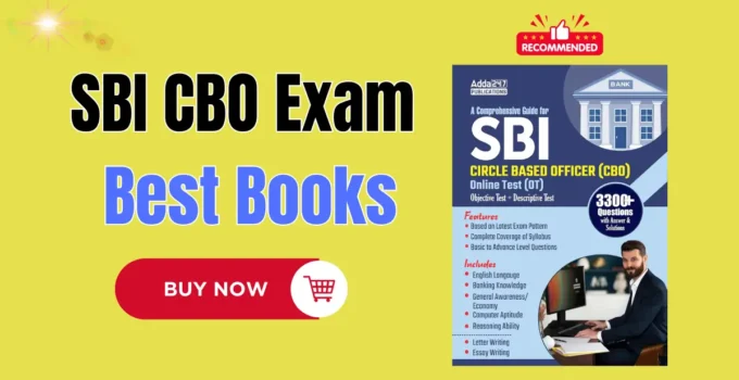 SBI CBO Exam Best Books